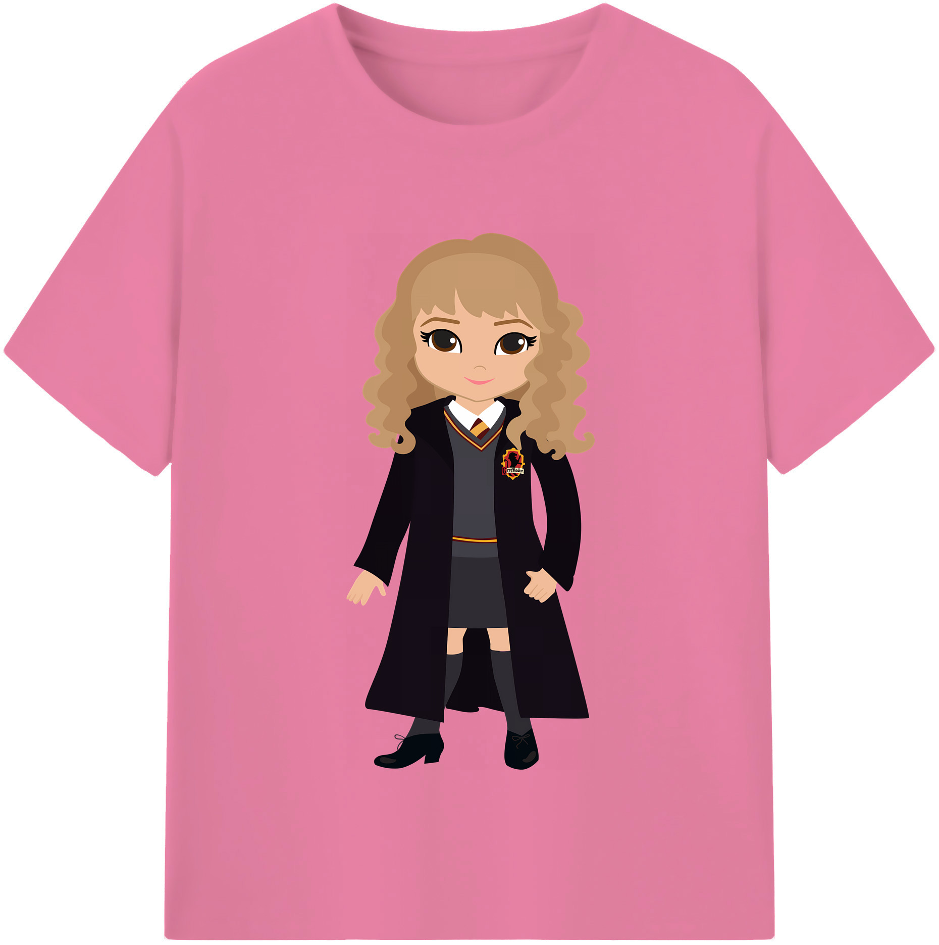 （画像用） Harry Potter ハリー・ポッターシリーズ 綿100％半袖Tシャツ（フロントプリント）